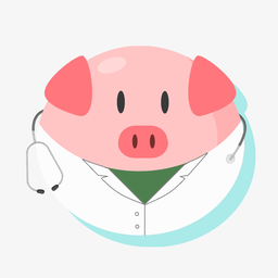 Dr. Piggy Bank — a pig in a doctor's coat